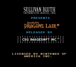 Dragon's Lair screenshot 3 for Famicom